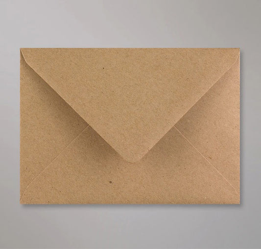 Briefumschlag-Vintage-Kraftpapier-C6