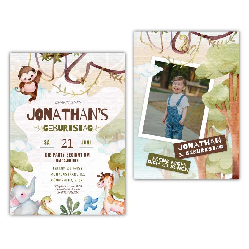 Einladung-Kindergeburtstag-Dschungel