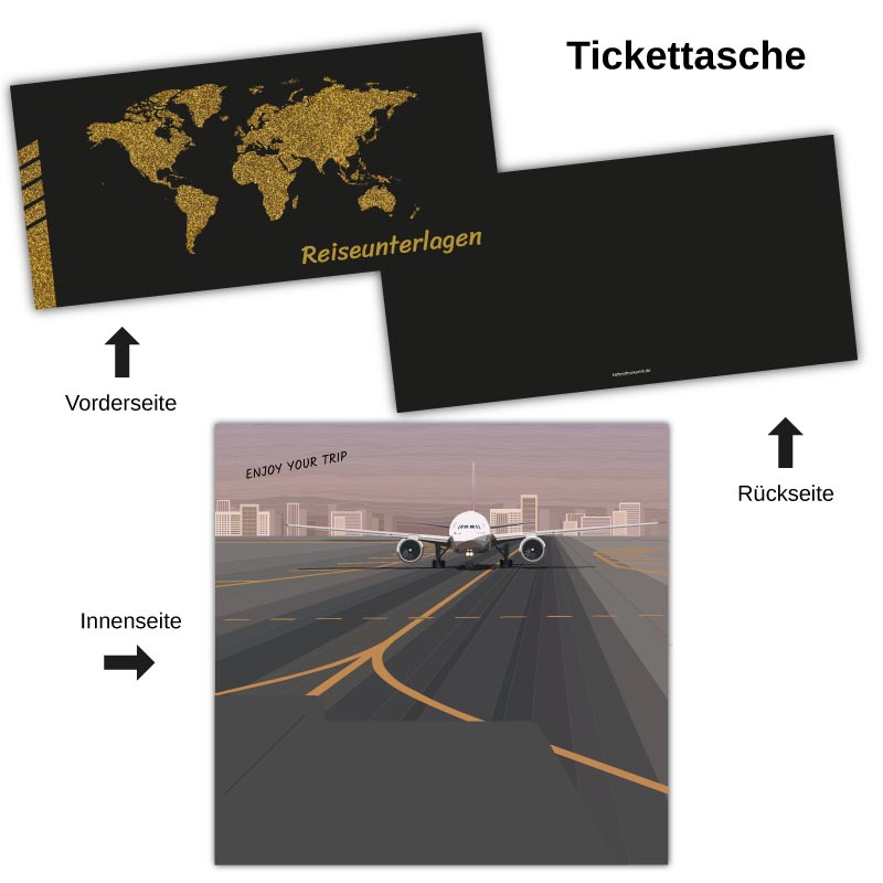 Flugticket-als-Geschenk-mit-Tickettasche-zum-selbst-gestalten