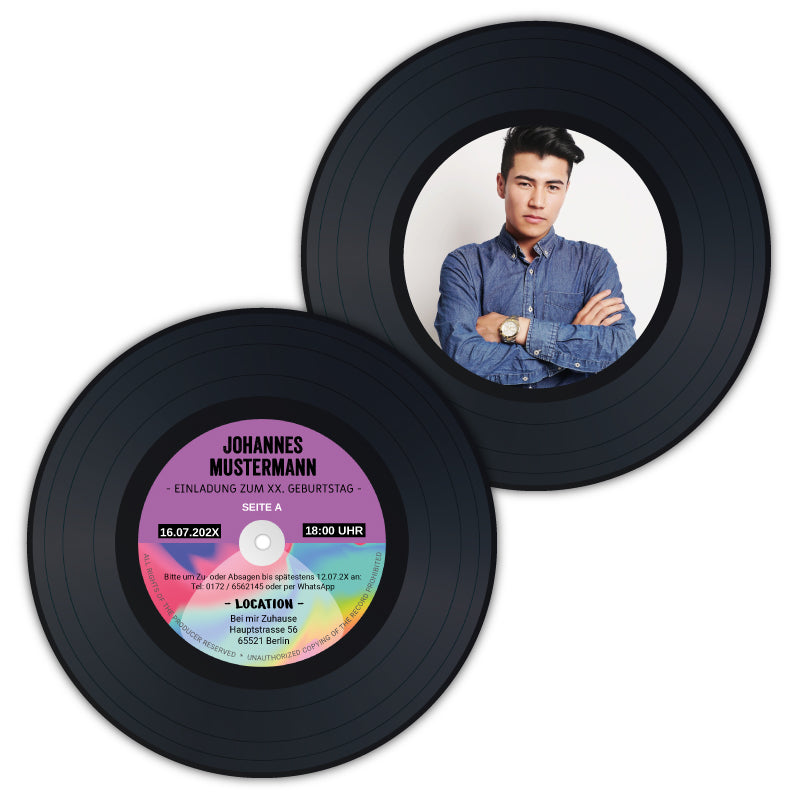 Geburtstagseinladung-als-Schallplatte