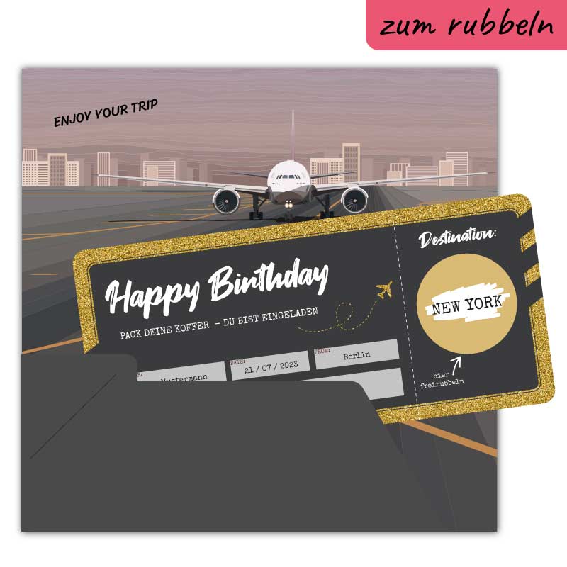 Reisegutschein-Flugticket-mit-Rubbelfeld-selbst-gestalten