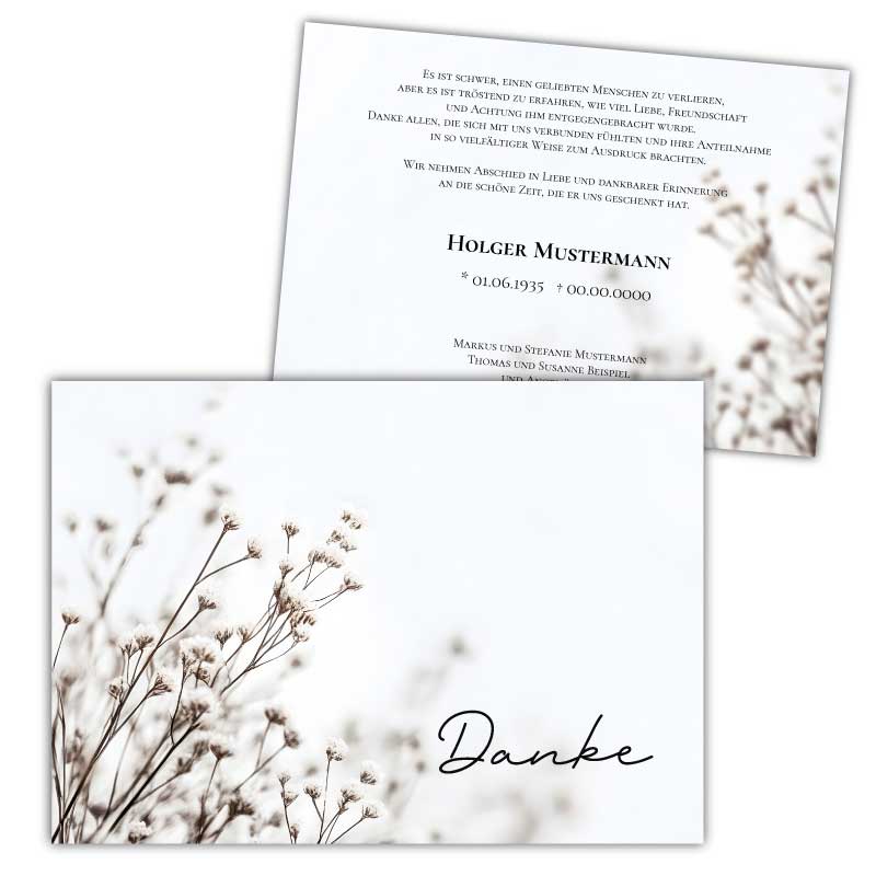 Dankeskarte-Trauer-mit-Blumen