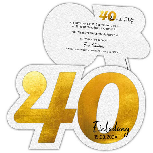 Einladung-40.-Geburtstag-als-Zahl-gestanzt-gold