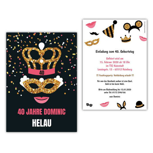 Einladung-Faschingsparty-Karnevalsparty-Mottoparty