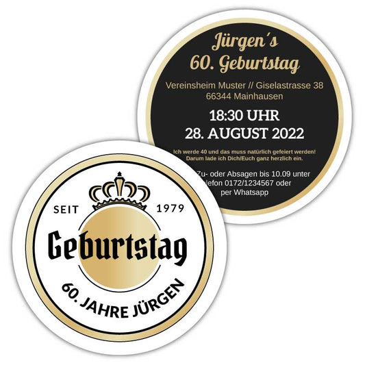 Einladungskarte-Bierdeckel-Brauerrei