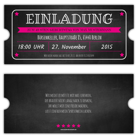 Einladungskarte-Vintage-Ticket-Eintrittskarte-Retro-Einladung-gestanzt-1