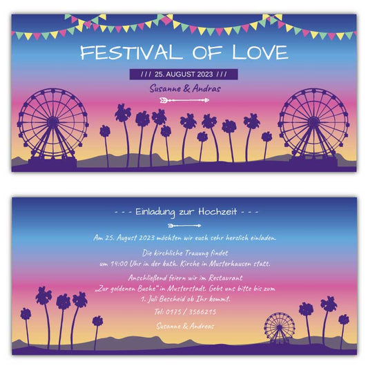 Hochzeitseinladung-als-Festivalticket