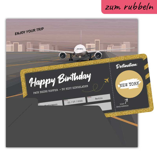 Reisegutschein-Flugticket-mit-Rubbelfeld-selbst-gestalten